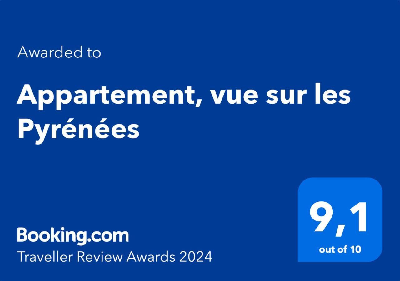Appartement, Vue Sur Les Pyrenees Pouillon 외부 사진